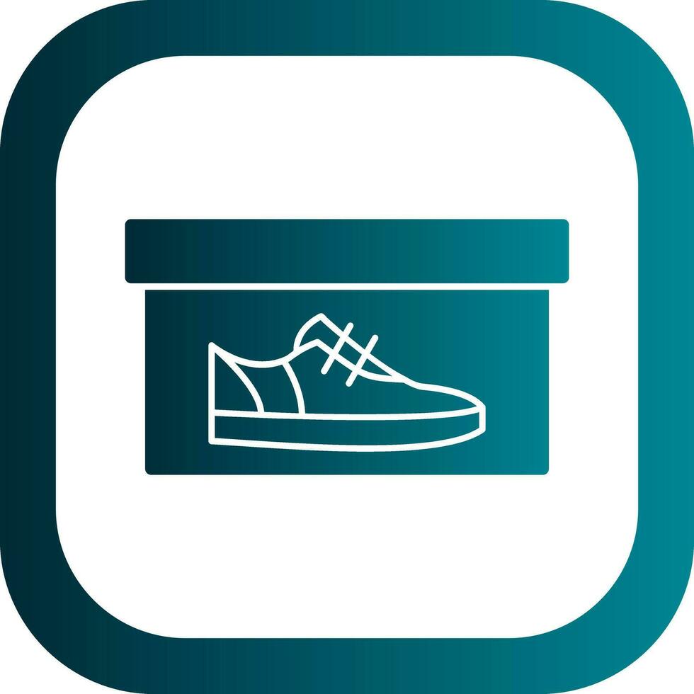 Shoe box Vector Icon Design