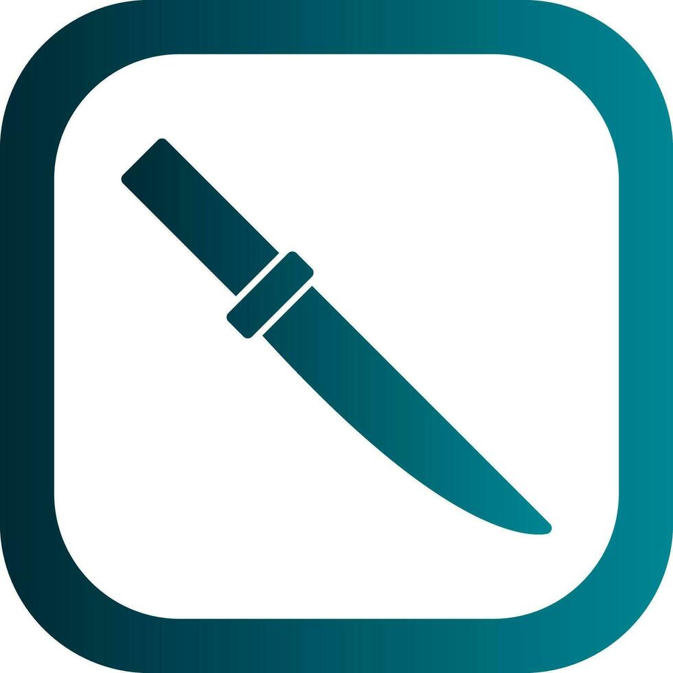 Knife Vector Icon Design