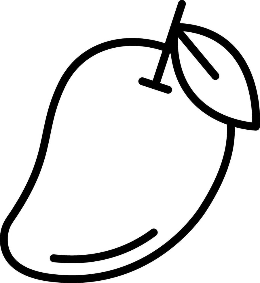diseño de icono de vector de mango
