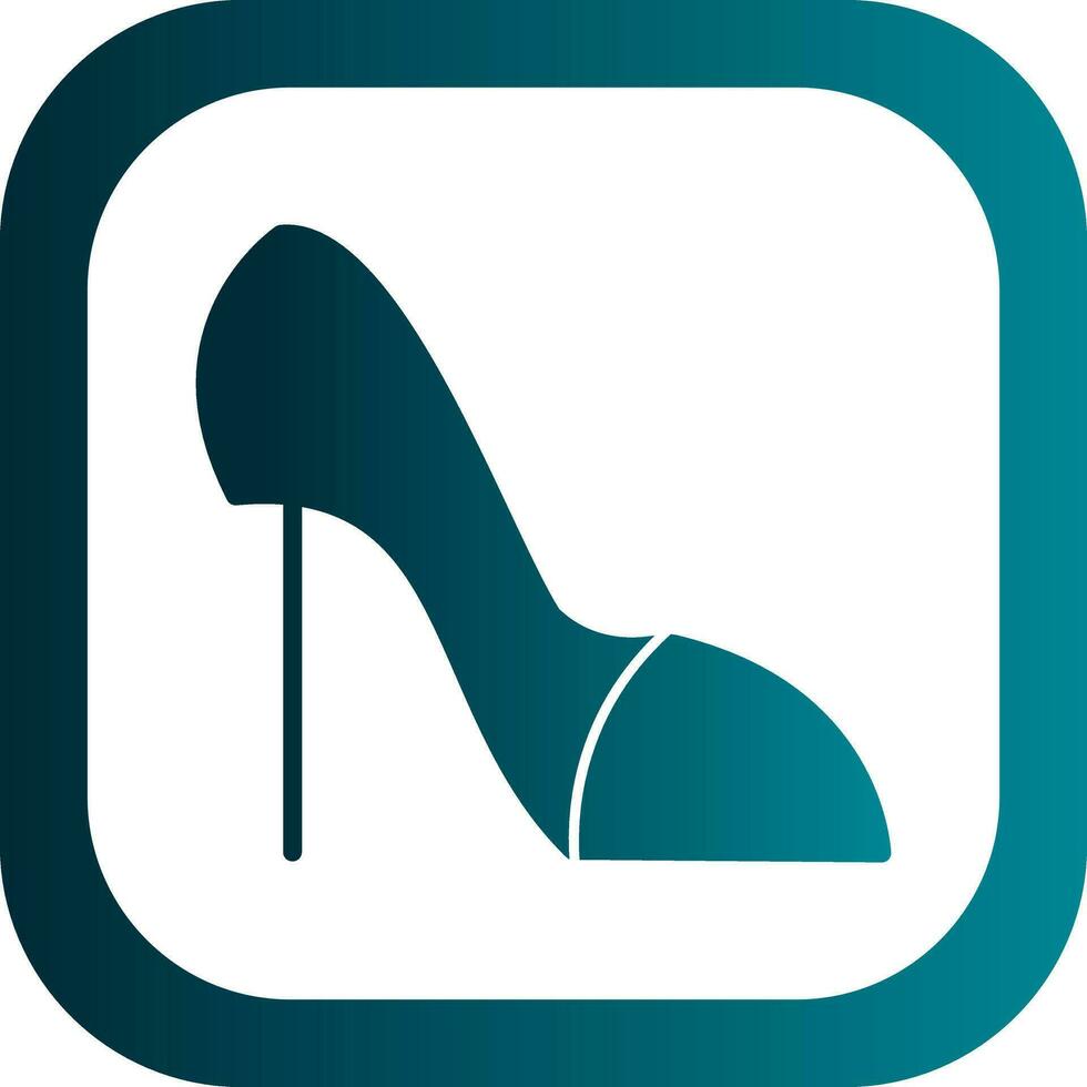 diseño de icono de vector de tacones altos