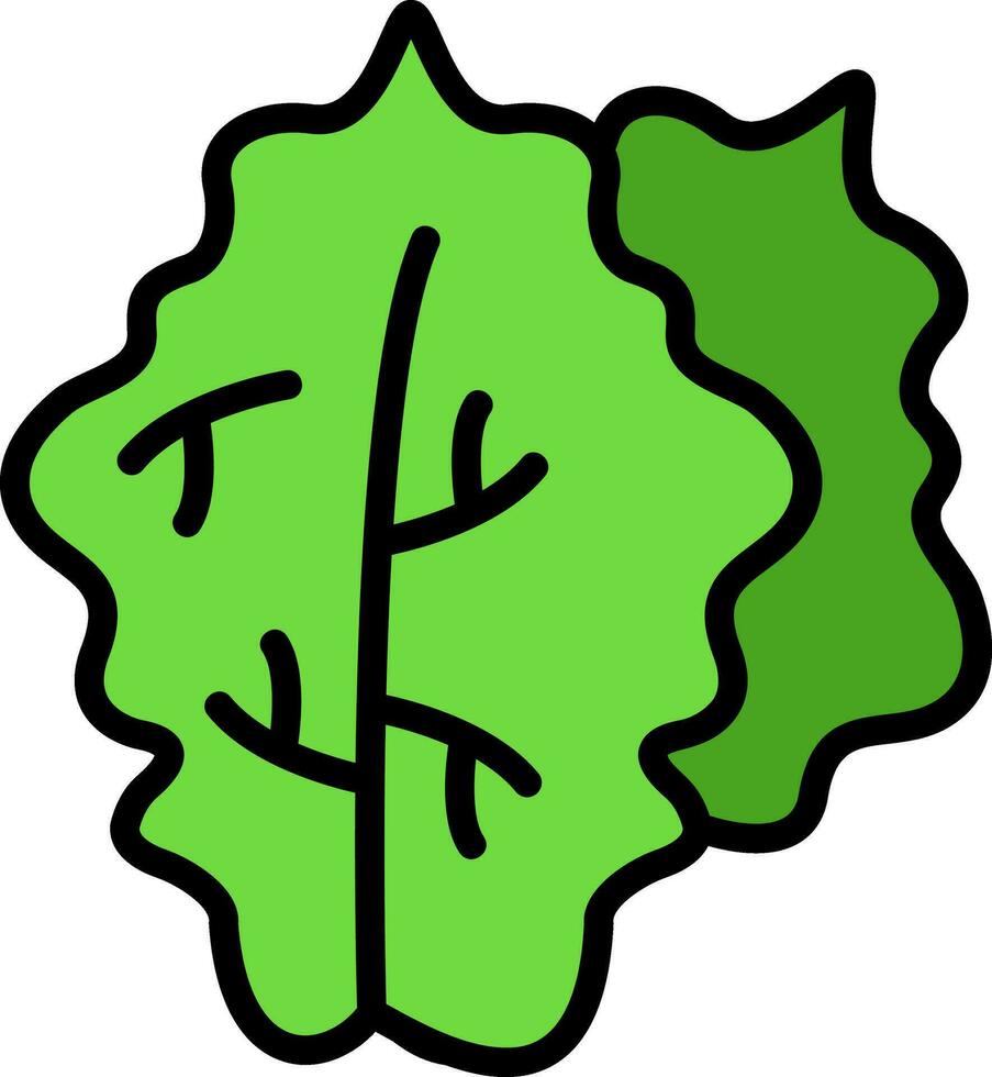 Lettuce Vector Icon Design