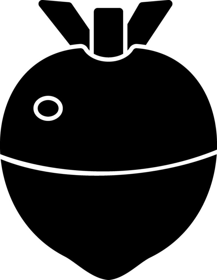 Rutabaga Vector Icon Design