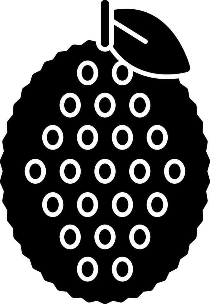 Jackfruit Vector Icon Design