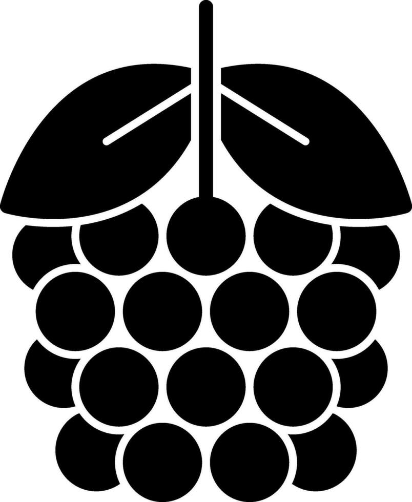 Blackberry Vector Icon Design