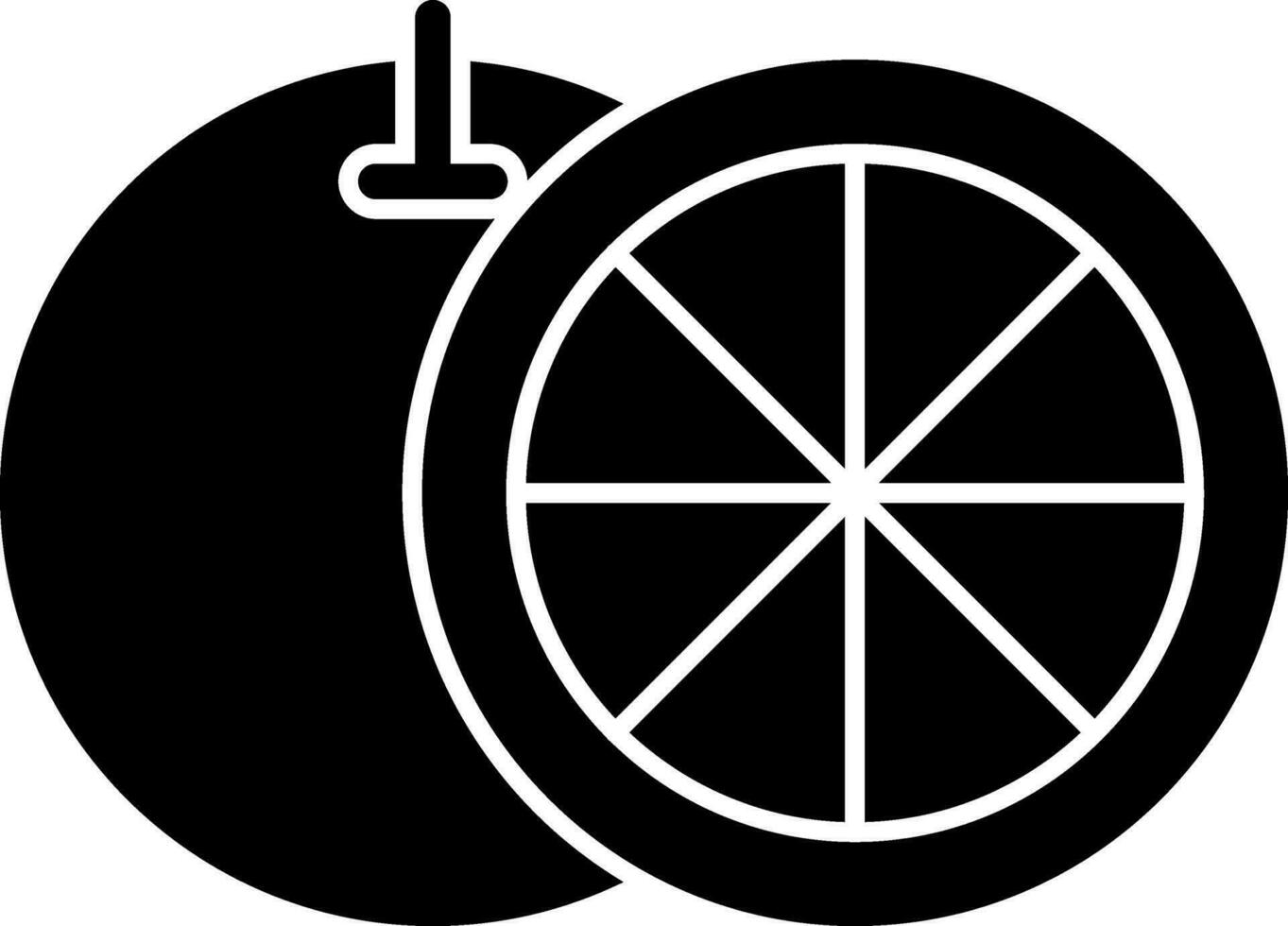 pomelo vector icono diseño