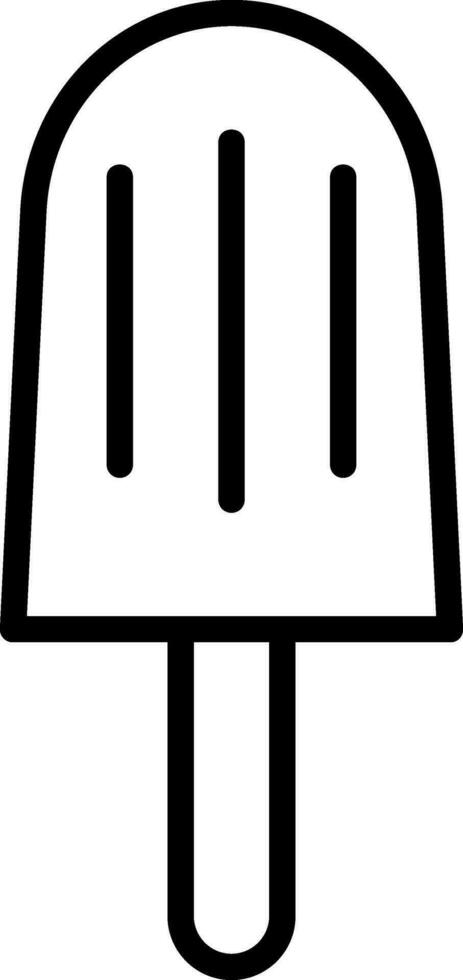 Ice Cream Vector Icon Design
