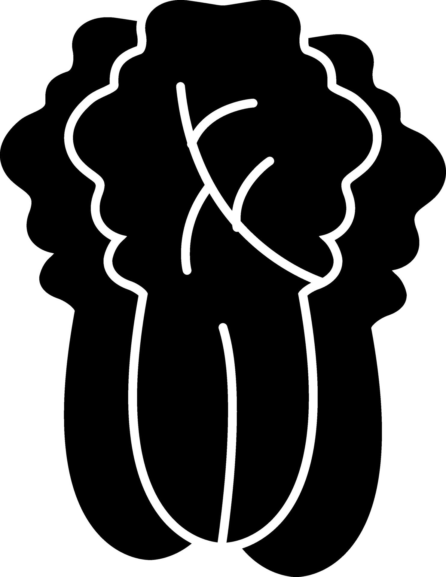 Napa Cabbage Vector Icon Design 26094367 Vector Art at Vecteezy