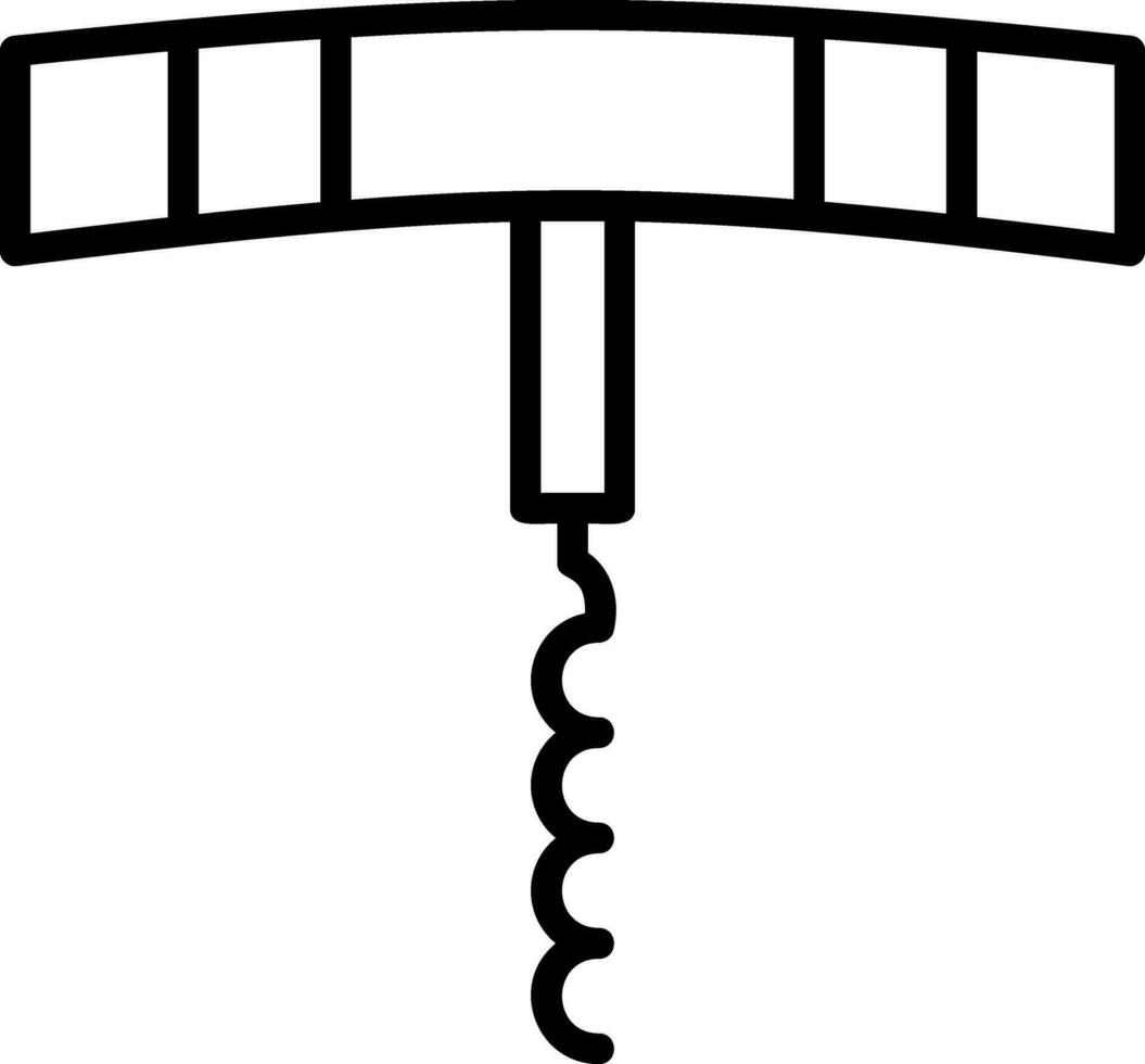 Corckscrew Vector Icon Design