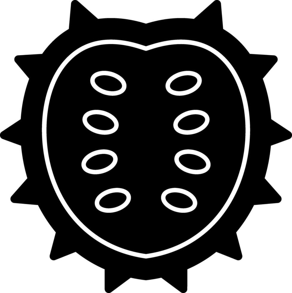 Soursop Vector Icon Design