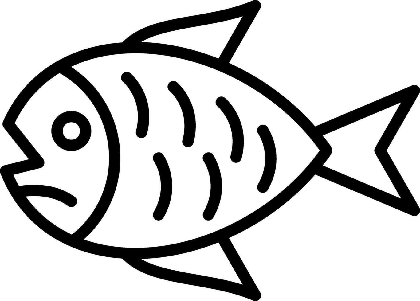 Fish Vector Icon Design