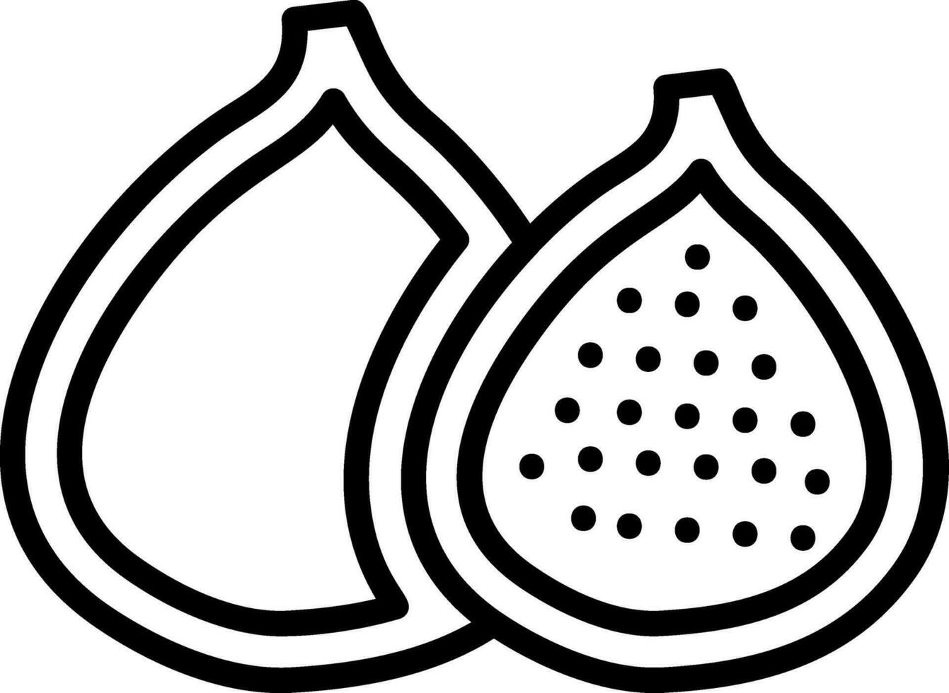 Fig Vector Icon Design