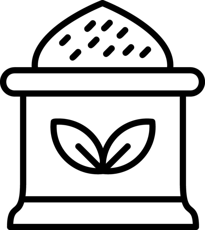 Flour Vector Icon Design