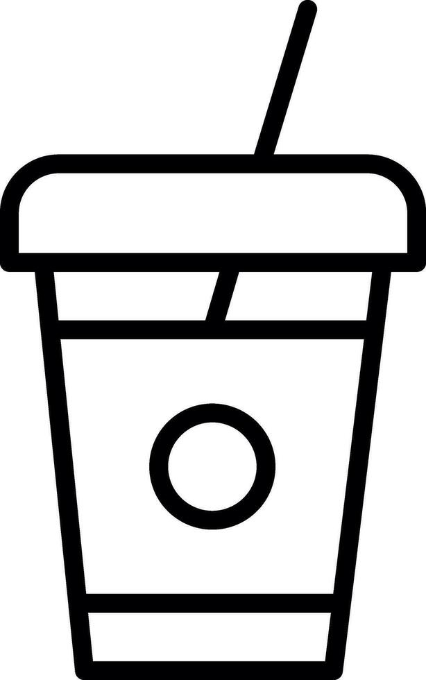 Cold Drink  Vector Icon Design