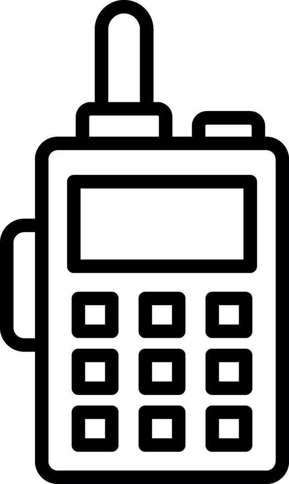 Walkie Talkie  Vector Icon Design