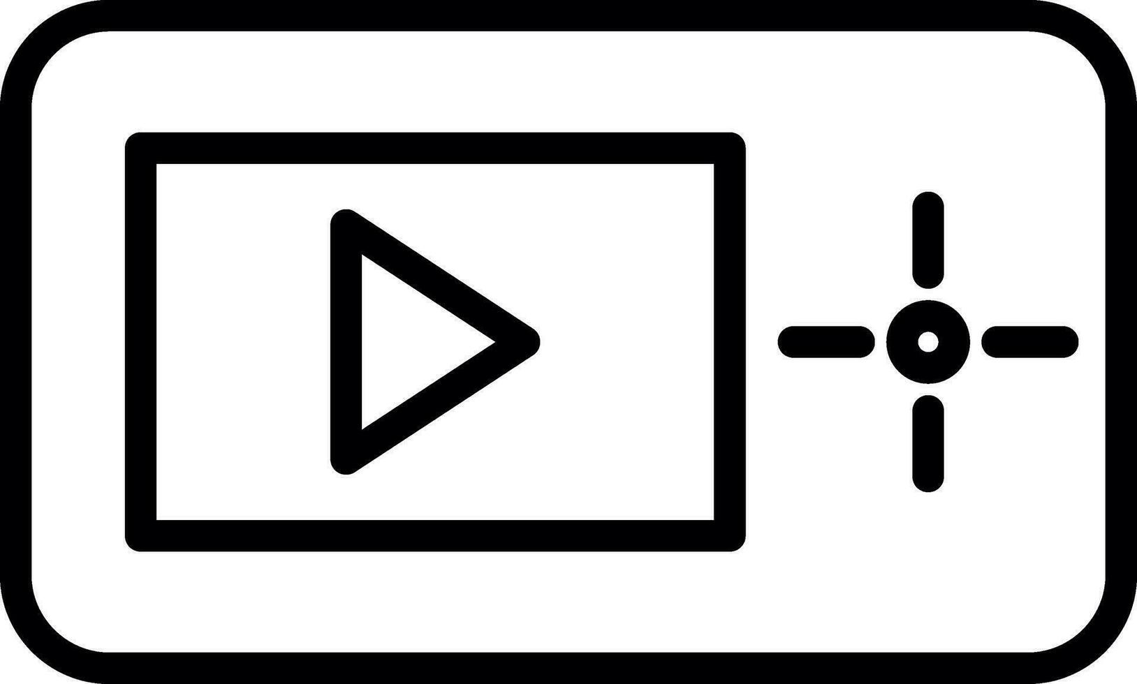 Game Console  Vector Icon Design