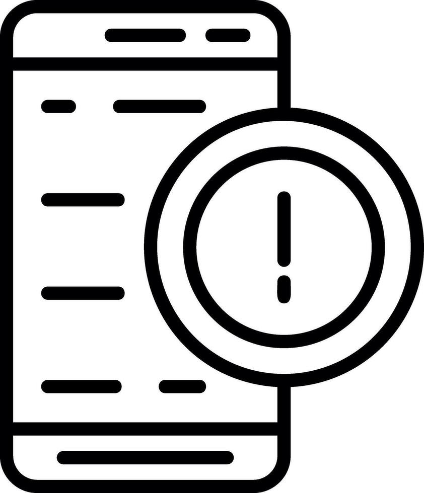 Mobile Info  Vector Icon Design