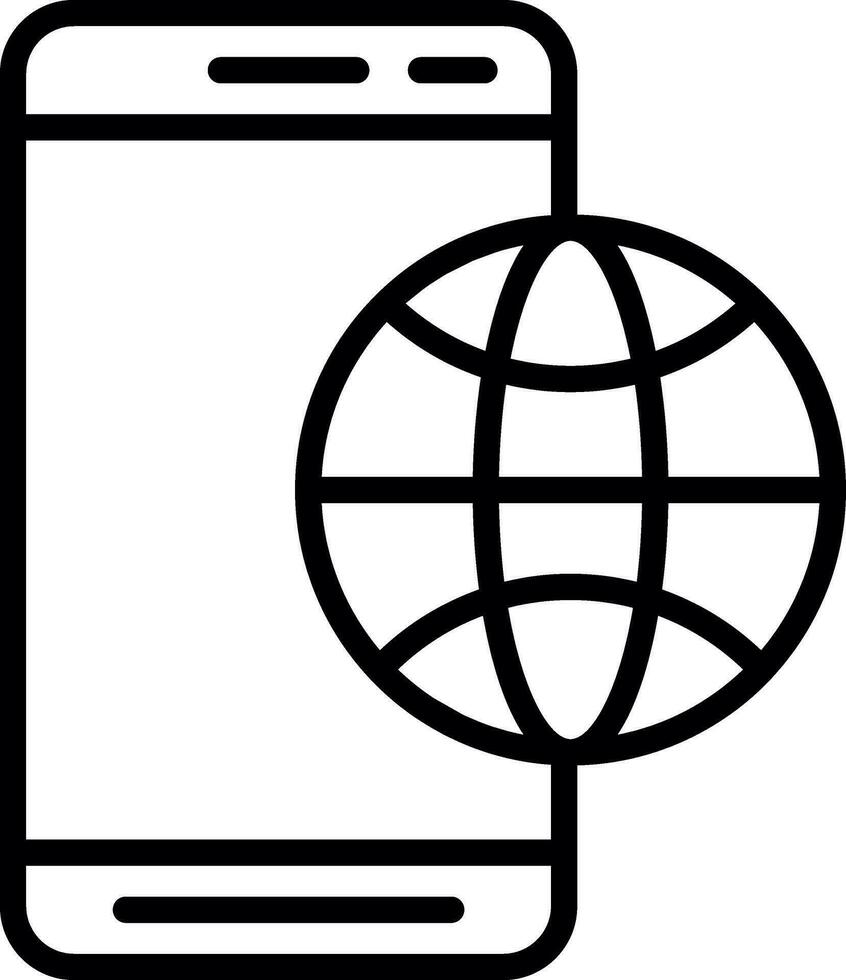 Mobile Network  Vector Icon Design