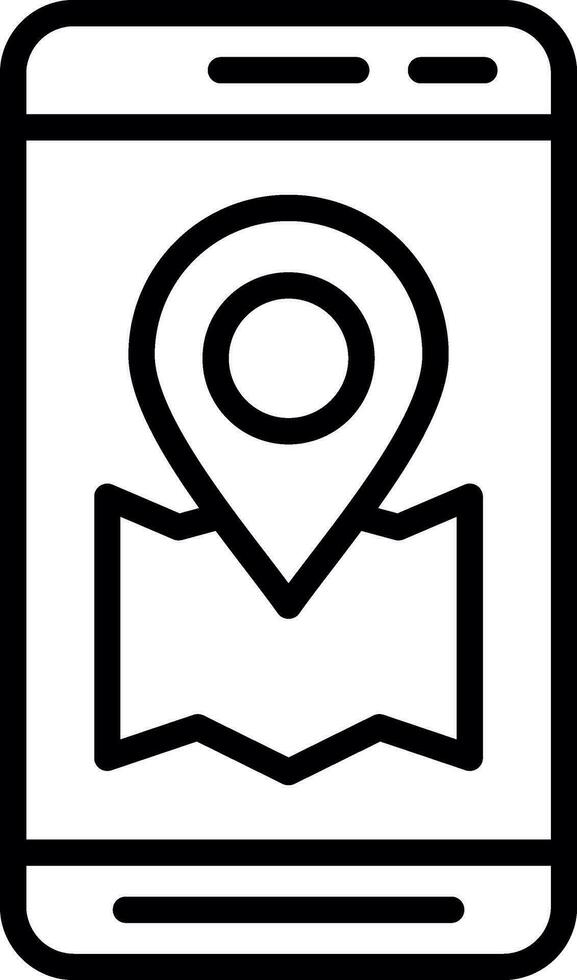 Location App  Vector Icon Design