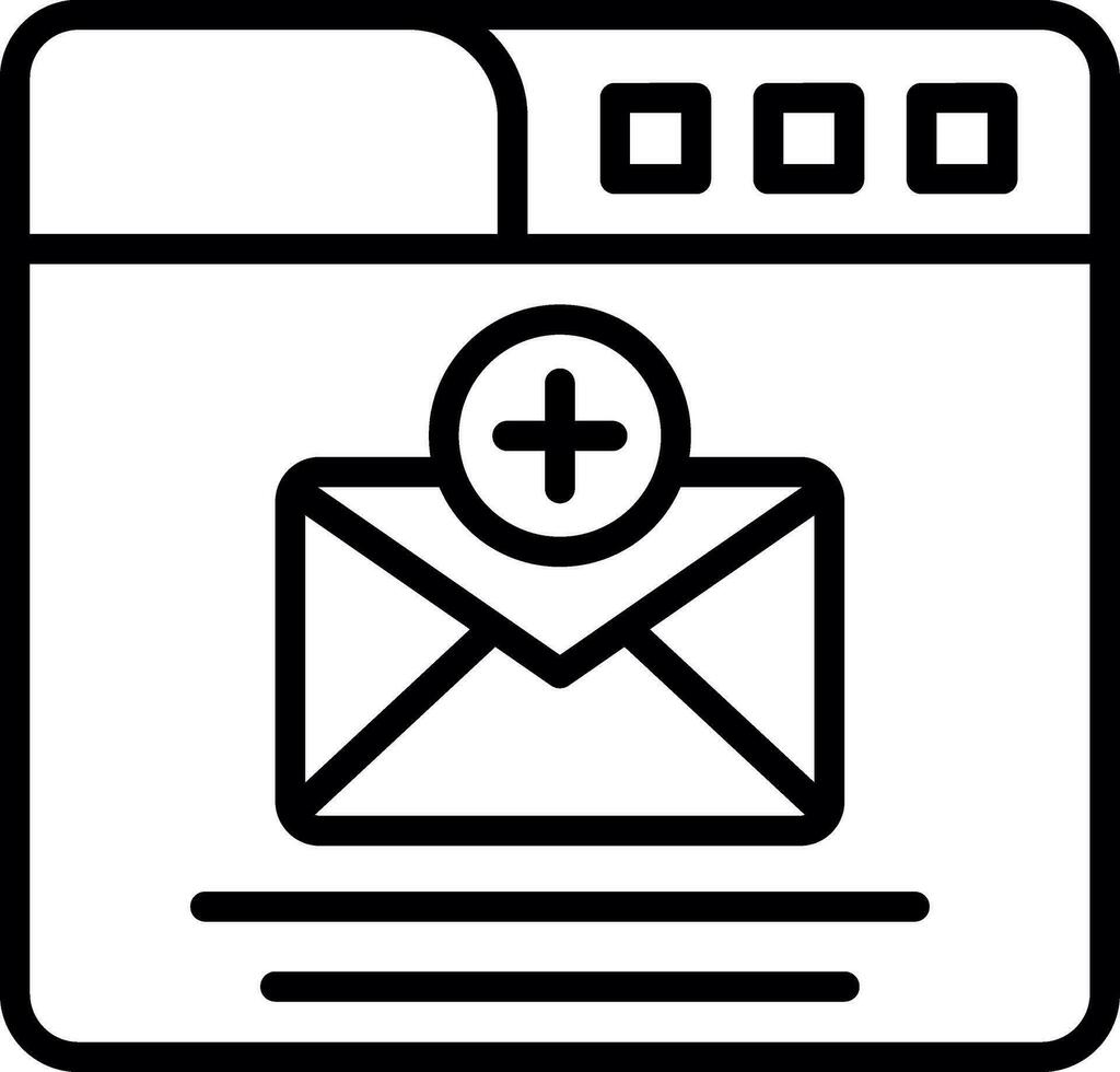 Add Email  Vector Icon Design