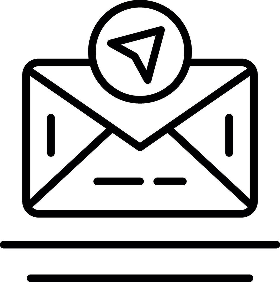 Send Mail  Vector Icon Design