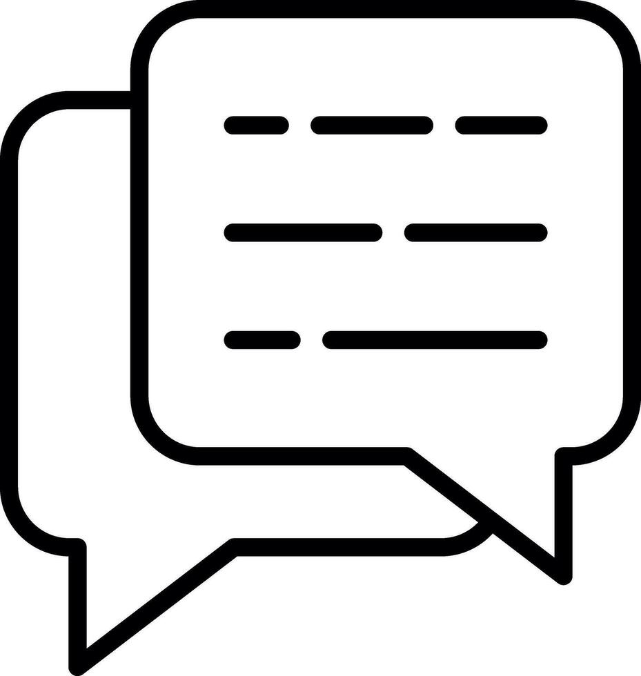 Chat Box  Vector Icon Design