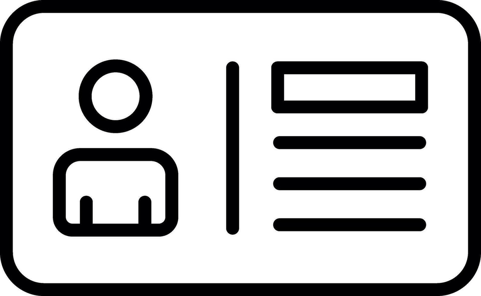 Business Card  Vector Icon Design