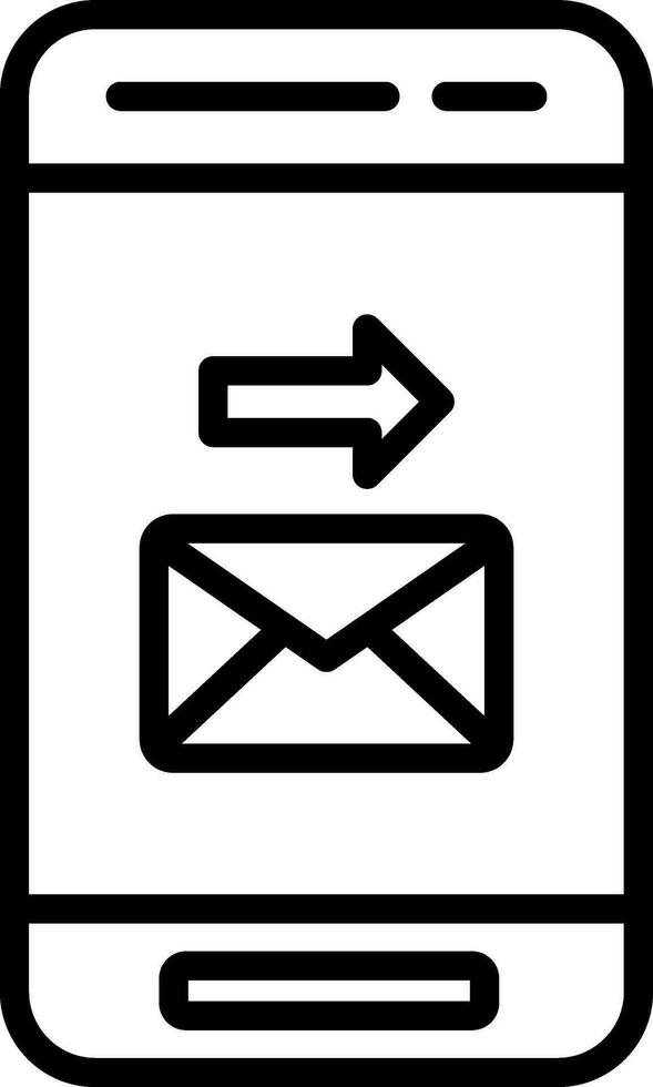 Send Mail  Vector Icon Design