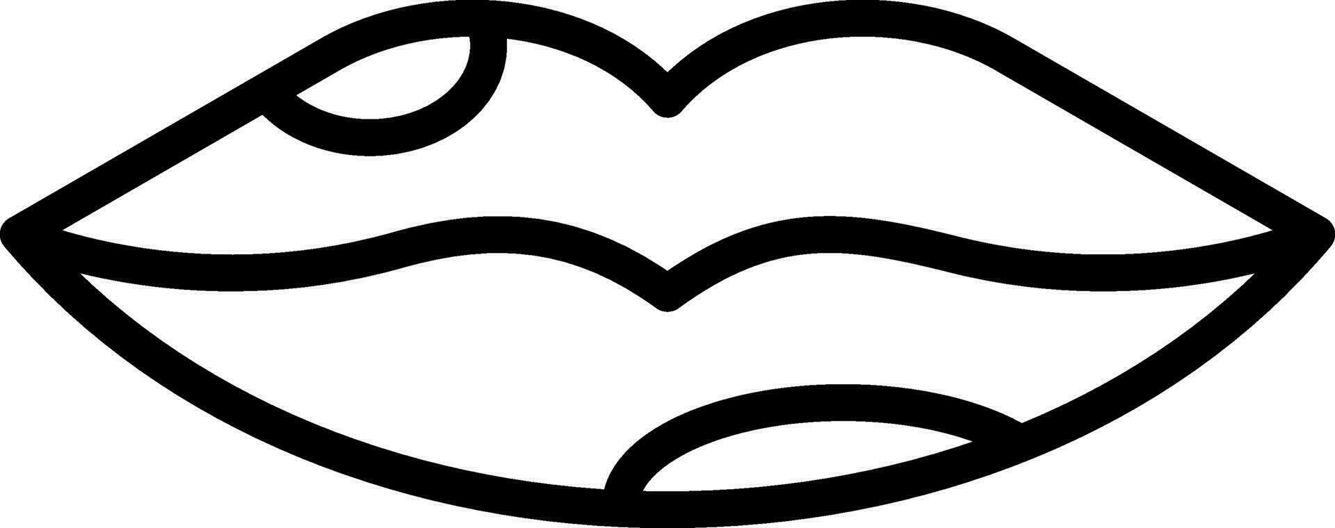 Lip  Vector Icon Design