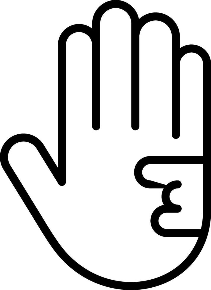 Hand  Vector Icon Design