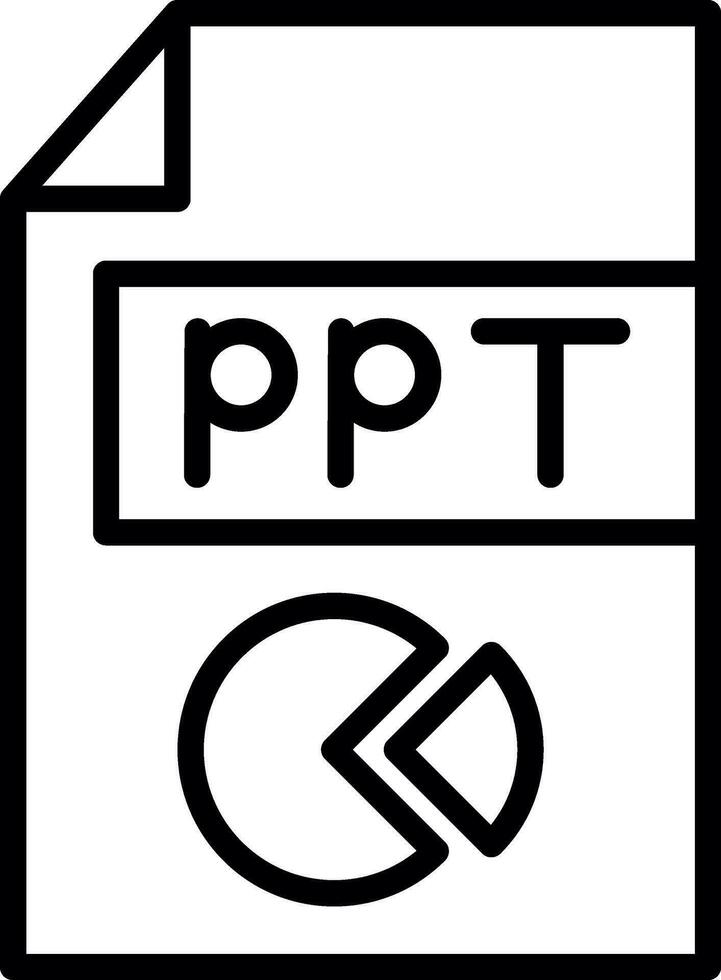 ppt vector icono diseño