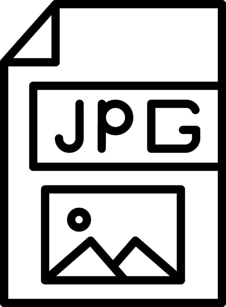 jpg vector icono diseño