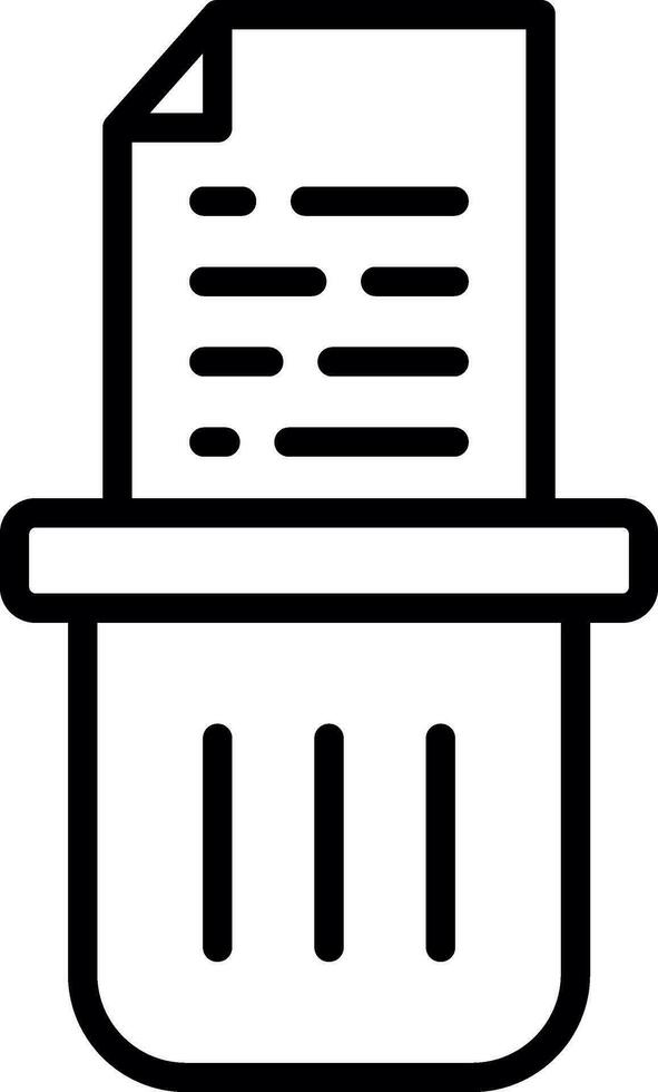 Delete  Vector Icon Design