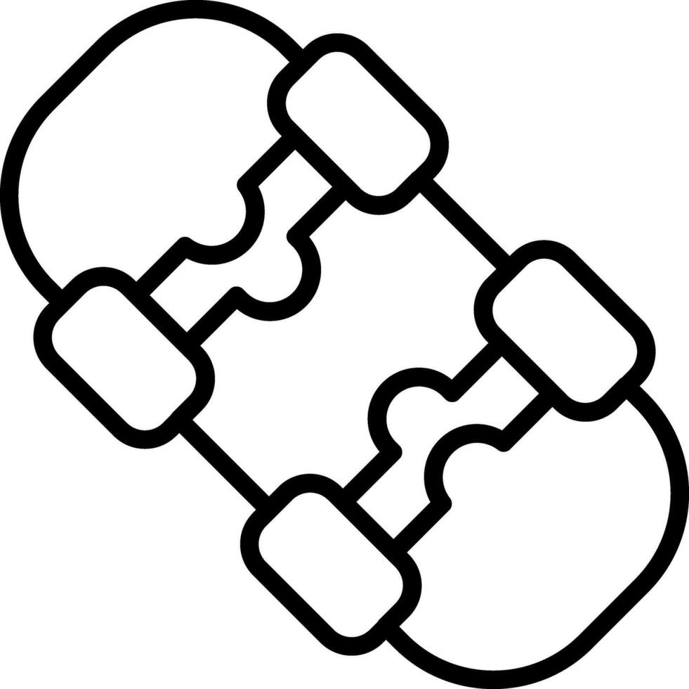 Skateboard  Vector Icon Design