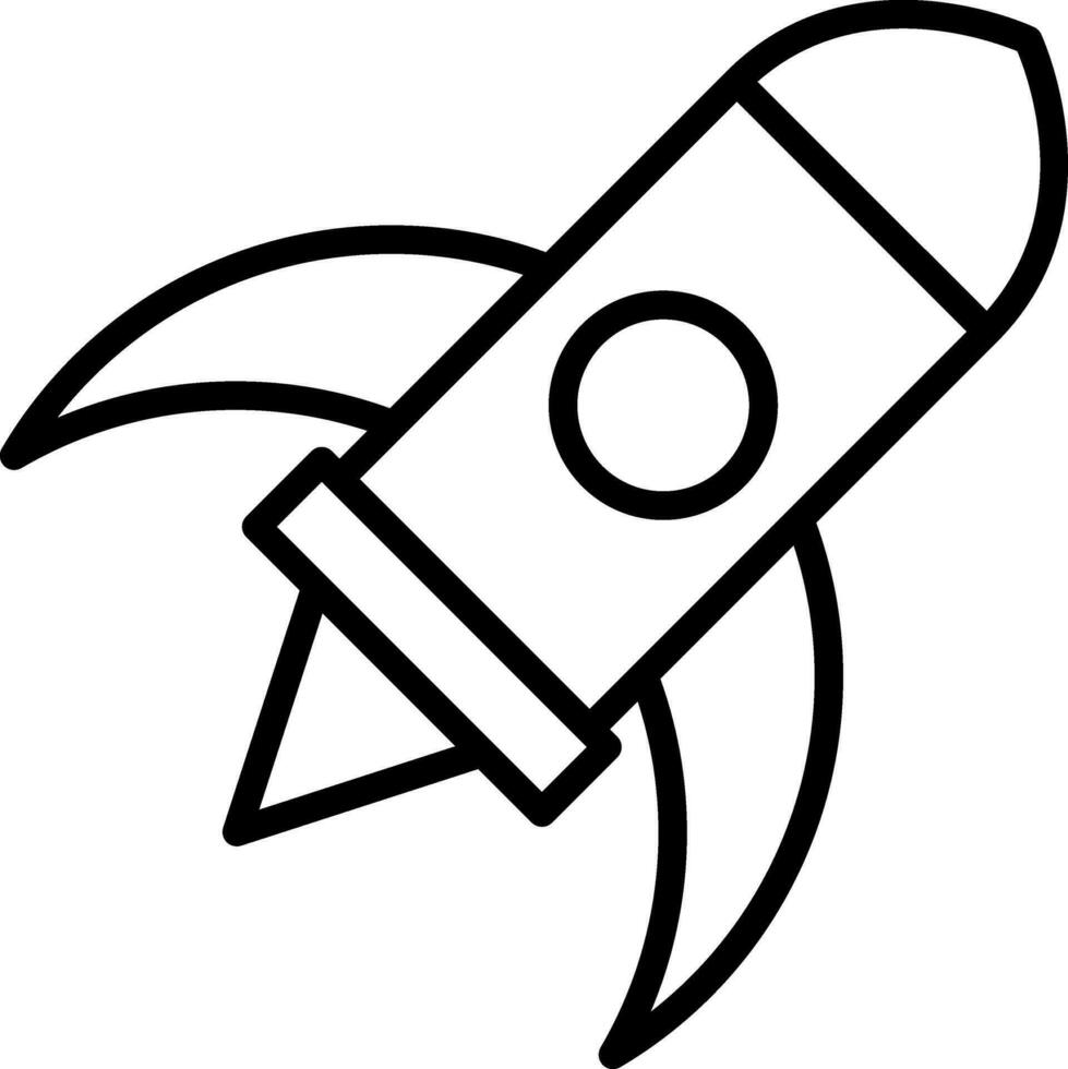 Rocket  Vector Icon Design