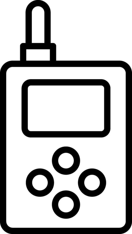 Walkie Talkie  Vector Icon Design
