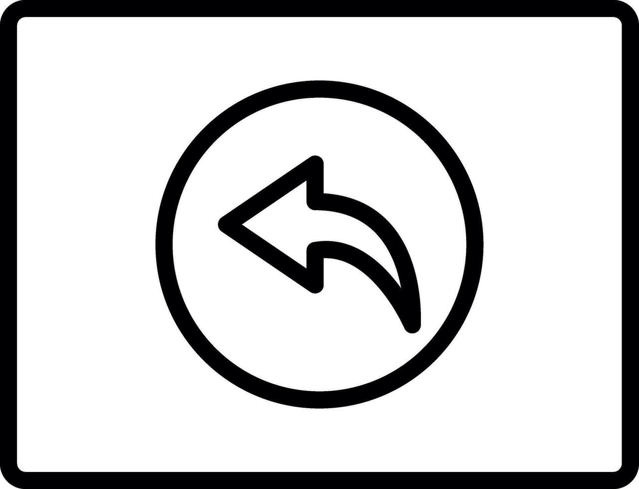Backward  Vector Icon Design
