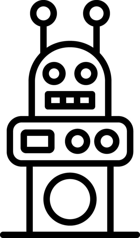 Robot  Vector Icon Design