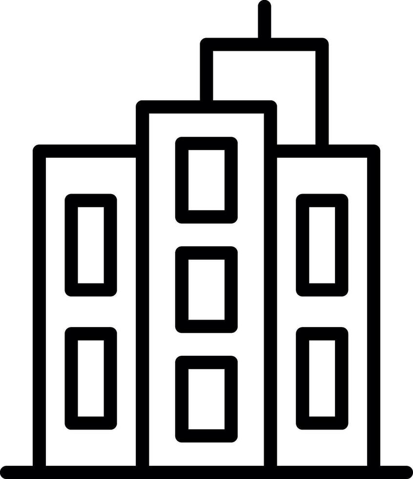 Building  Vector Icon Design