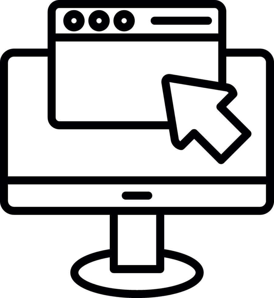 Browser  Vector Icon Design