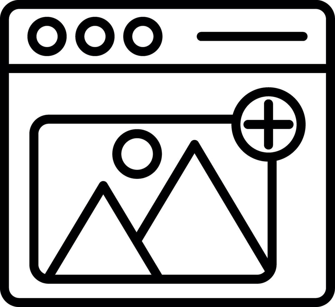 Add Image  Vector Icon Design