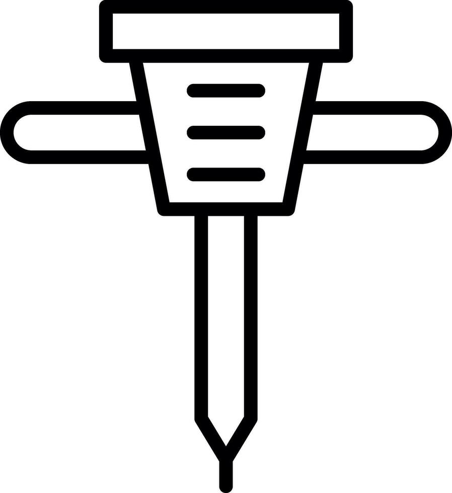 Jackhammer  Vector Icon Design