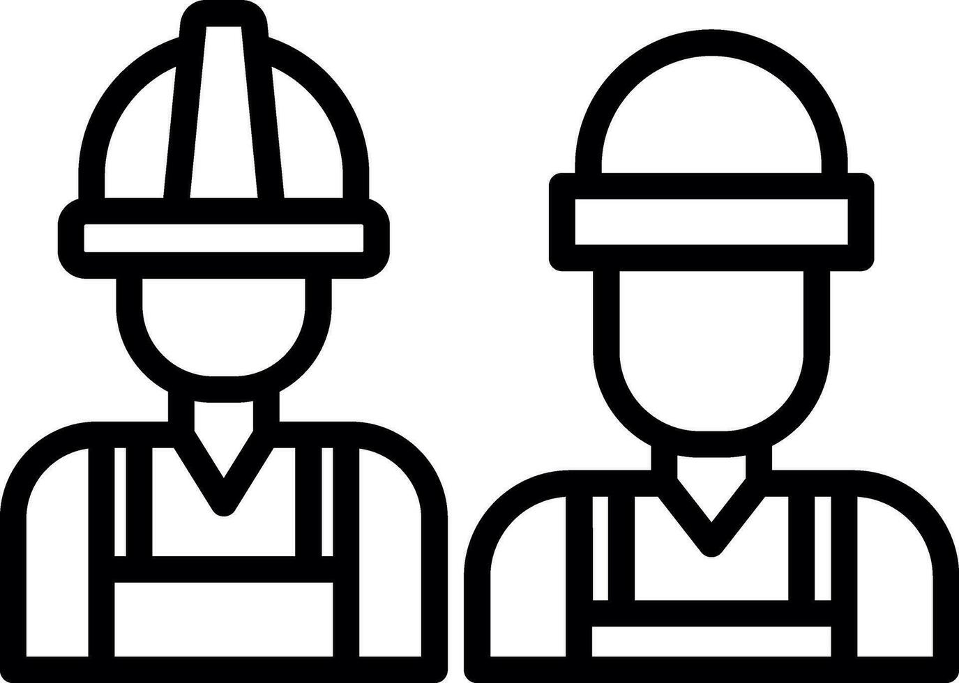 Workers  Vector Icon Design