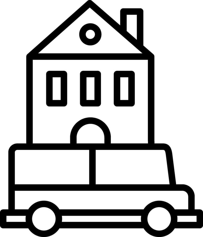 Shuttle Vector Icon Design