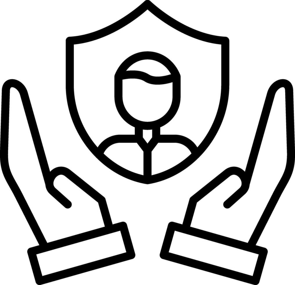 Personal Security Vector Icon Design