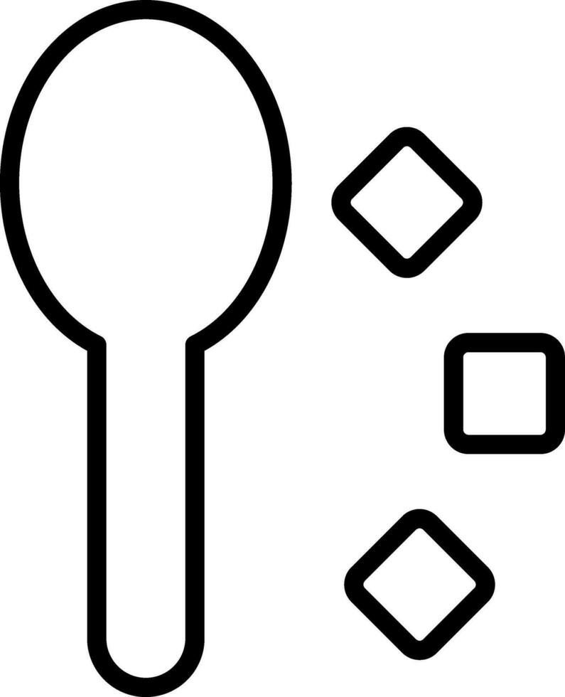 Sugar Cubes Vector Icon Design