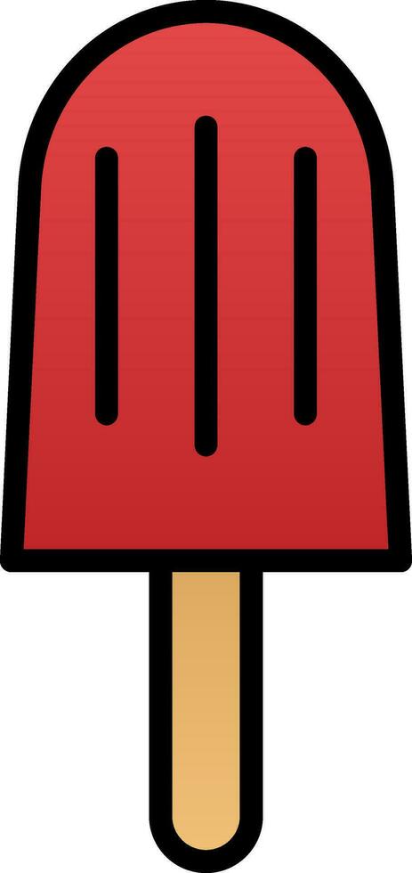 Ice Cream Vector Icon Design