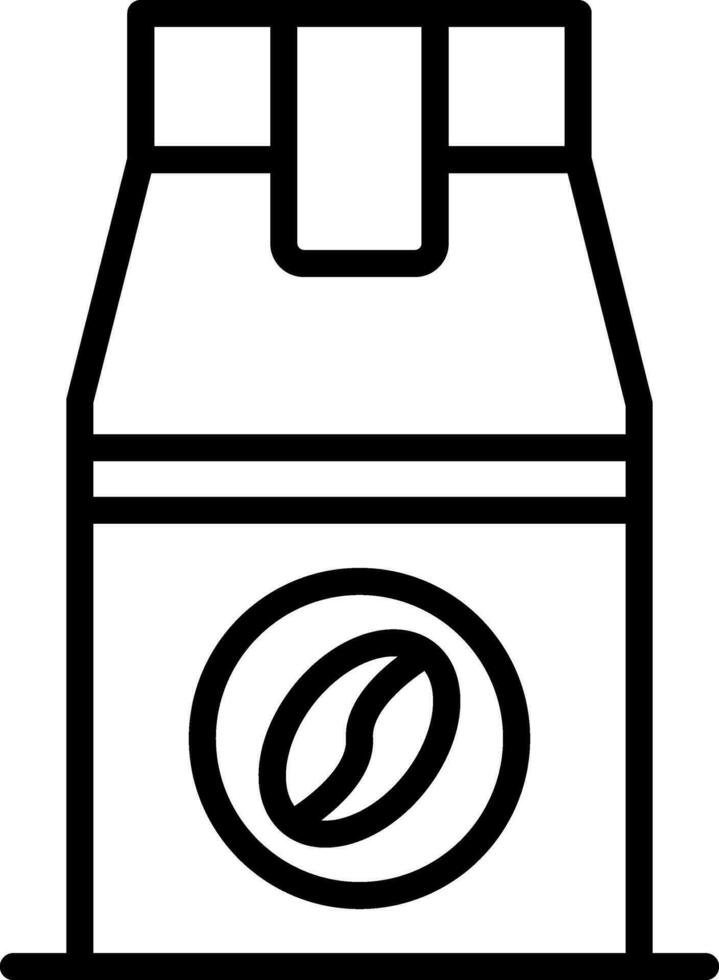 Coffee Pack Vector Icon Design
