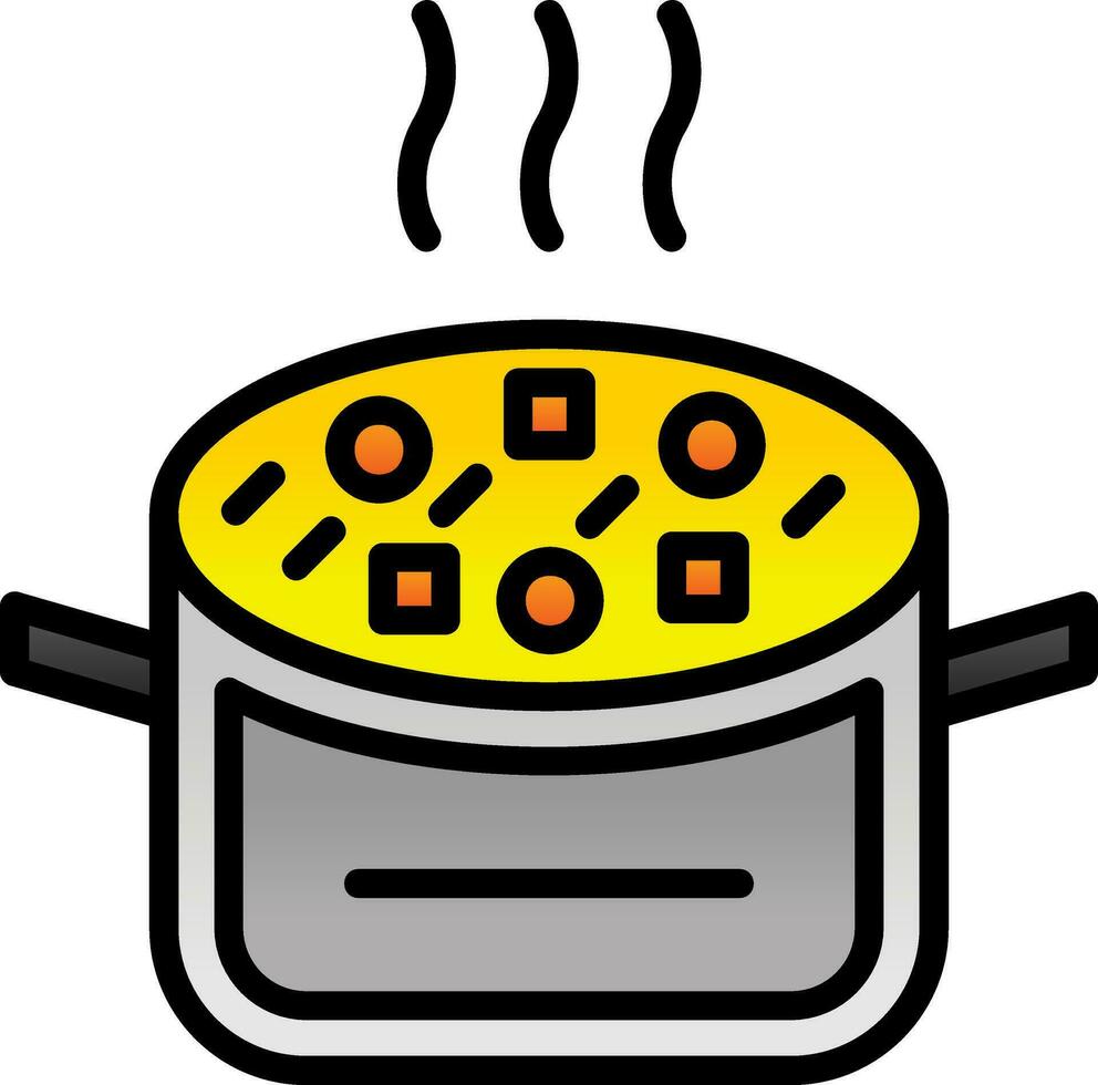 Stew Vector Icon Design