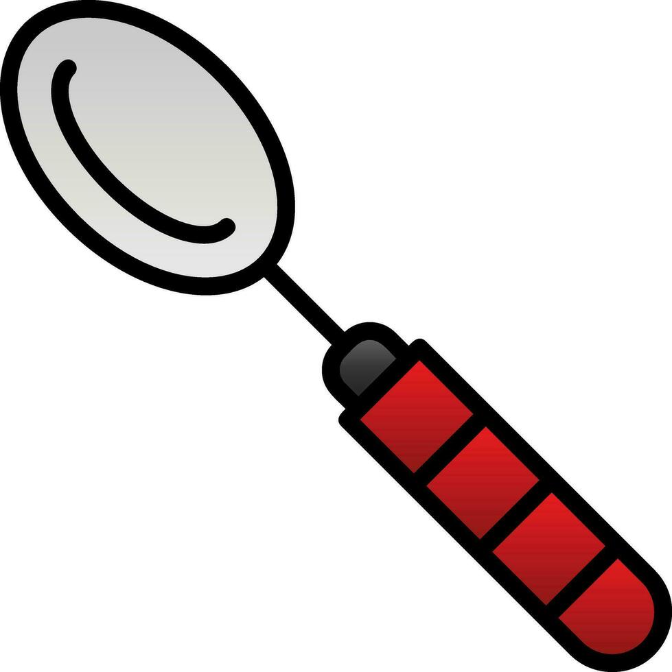 Teaspoon Vector Icon Design