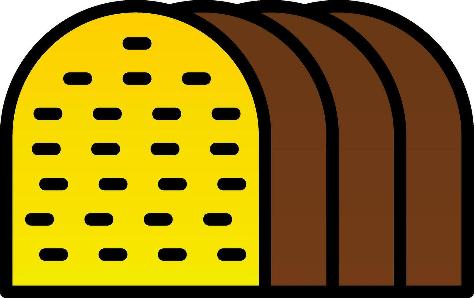 Toast Vector Icon Design